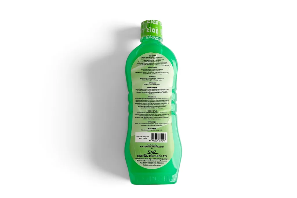 Elan Shampoo Aloe Vera Mentholated 500ml – photo 2