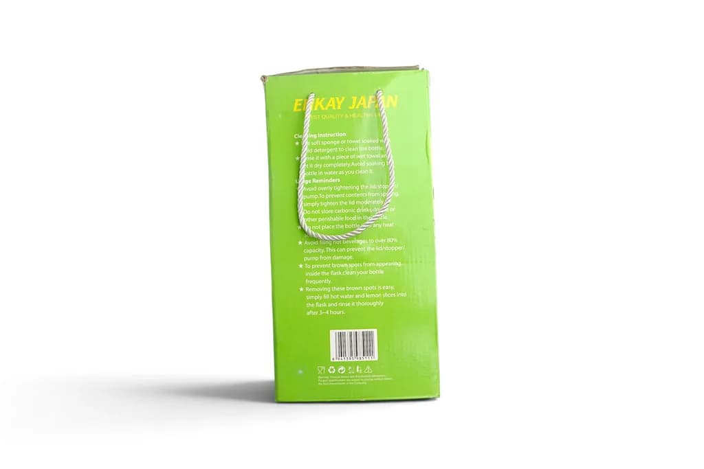 Enkay Japan Stainless Steel Insulated Food Flask With Handle 2.0L – photo 3