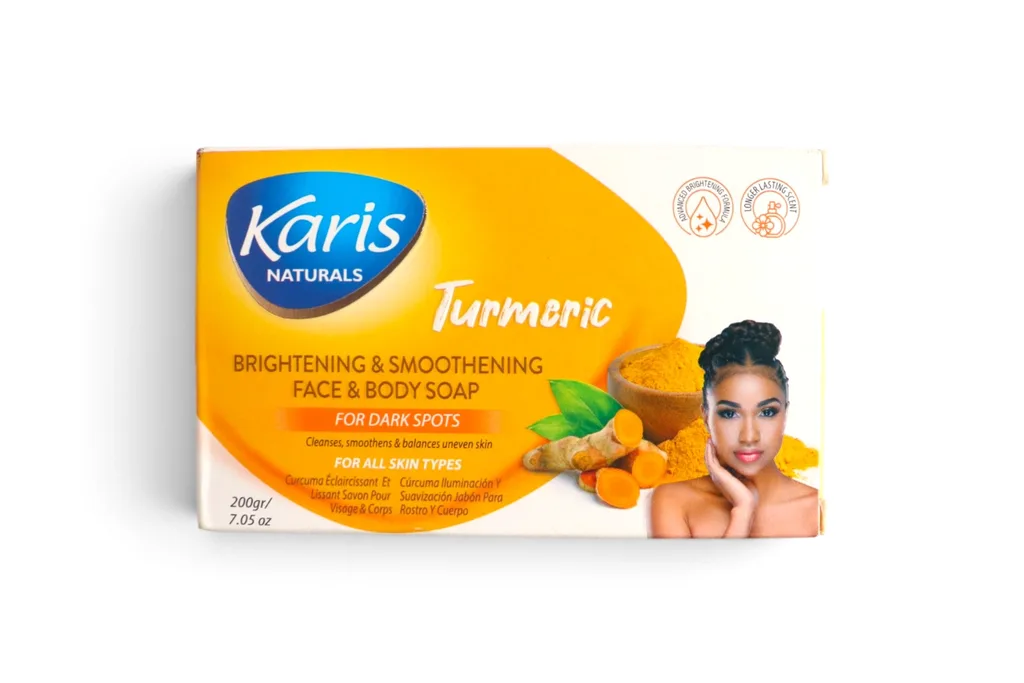 Karis Naturals Face & Body Soap Turmeric Brightening & Smoothening 200g