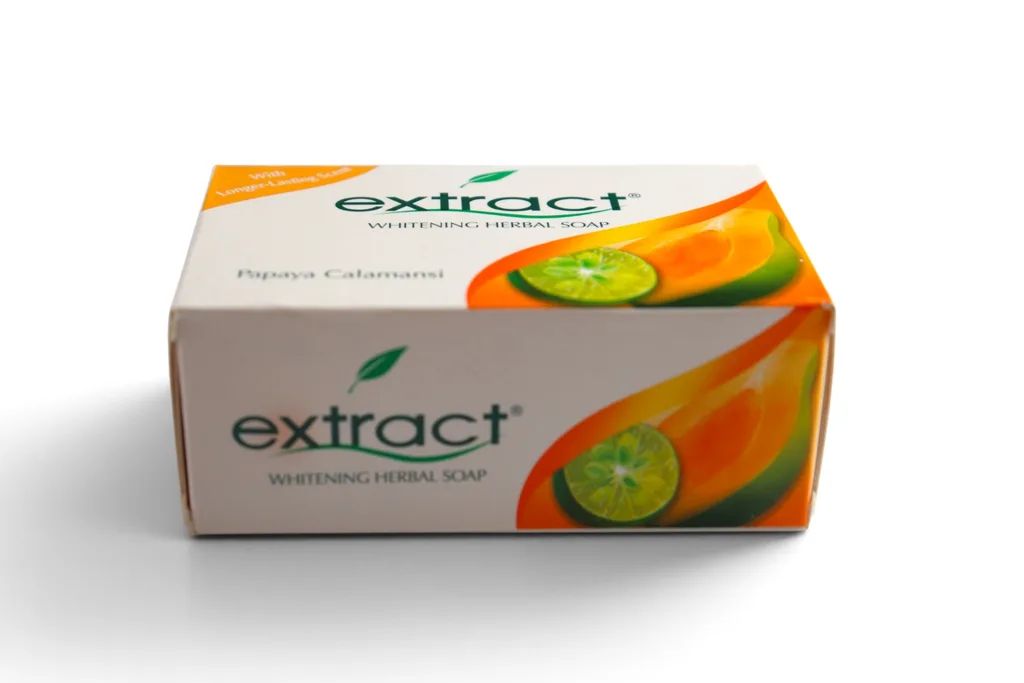 Extract Philippines Soap Whitening Herbal Papaya Calamansi 125g – photo 2